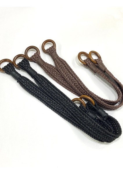 Örgü Model Çanta Sapı / Deri Görünümlü Sap / 45 cm / fırsatları