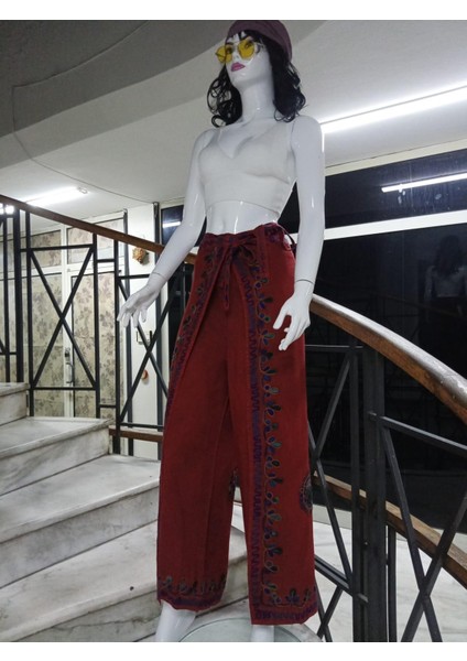 Otantik Nakış Işlemeli Harem Şalvar Bulmaca PANTOLON(104 Cm) fiyatları