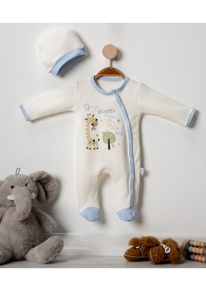 Zürafa Erkek Bebek Tulumu