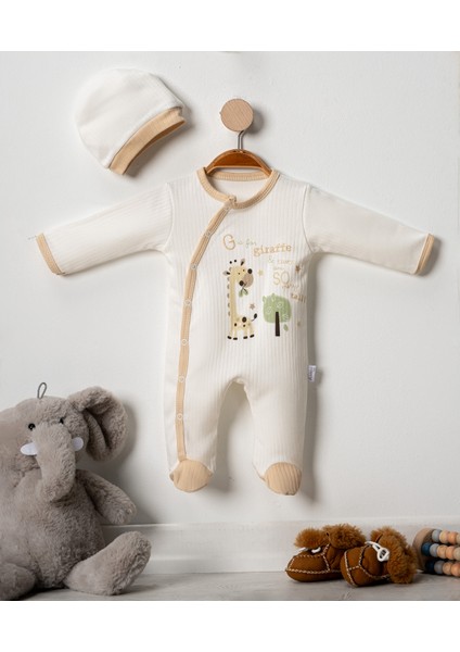 Zürafa Erkek Bebek Tulumu