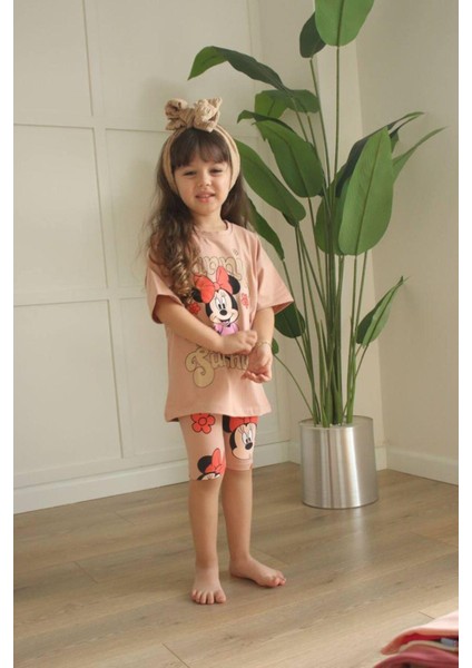 Kız Çocuk Şortlu Takım