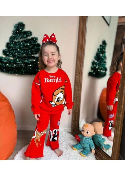 Bambi Baskı Eşofman Takımı