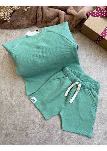 Erkek - Kız Çocuk Şortlu Takım
