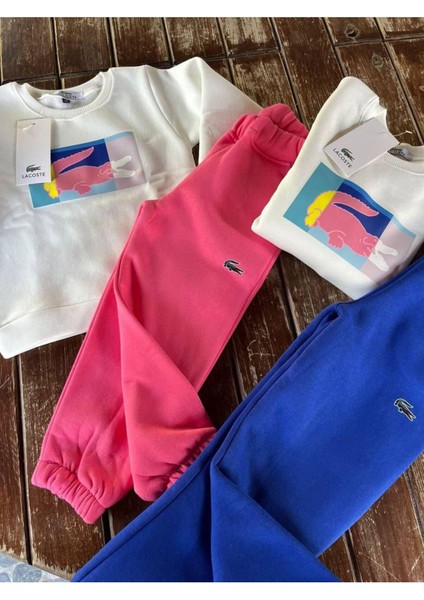 Muadil Marka Timsah Baskılı Eşofman Takımı