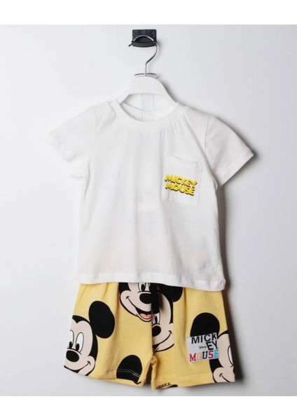 Mickey Mouse Şortlu Takım