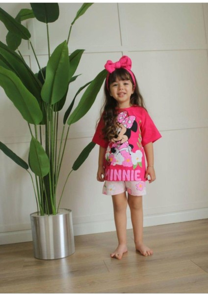 Kız Çocuk Şortlu Takım