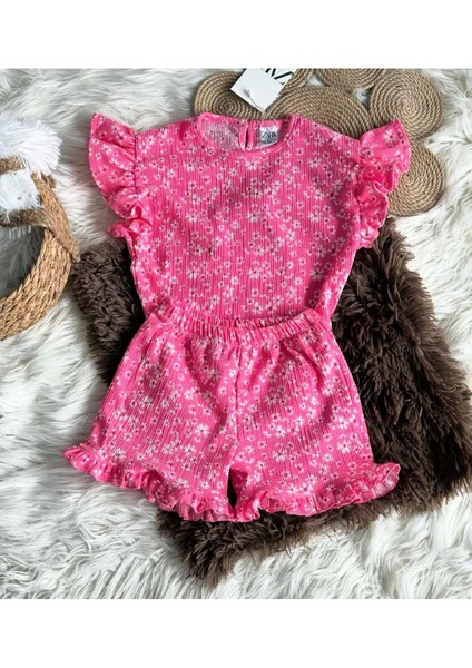 Bürümcük Kumaş Şortlu Takım