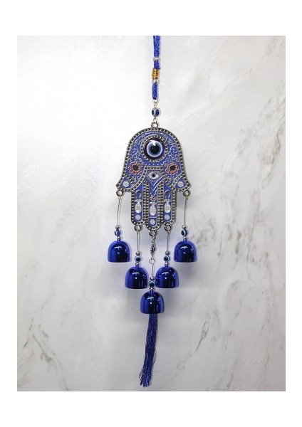 Metal Nazar Boncuğu Çan Model 8