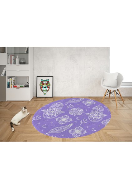 Yoga, Meditasyon,burçlar ve Mandala Temalı, Meditasyon Halısı 100