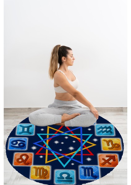 Yoga, Meditasyon,burçlar ve Mandala Temalı, Meditasyon Halısı 57 fırsatları
