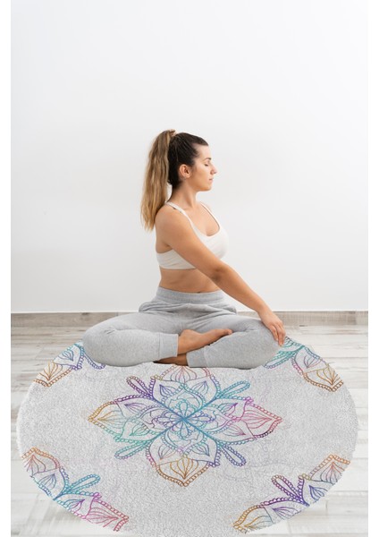 Yoga, Meditasyon,burçlar ve Mandala Temalı, Meditasyon Halısı 73 fırsatları
