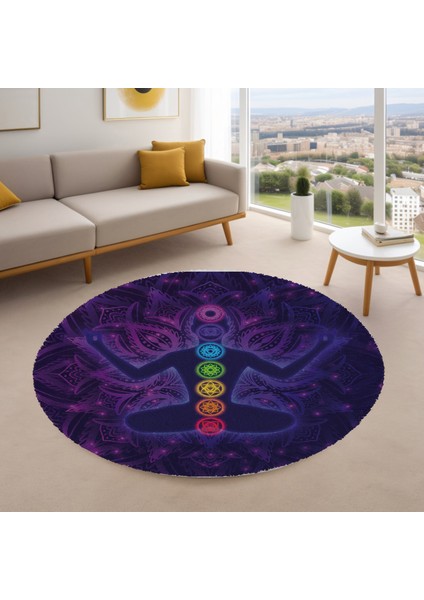 Yoga, Meditasyon,burçlar ve Mandala Temalı, Meditasyon Halısı 92