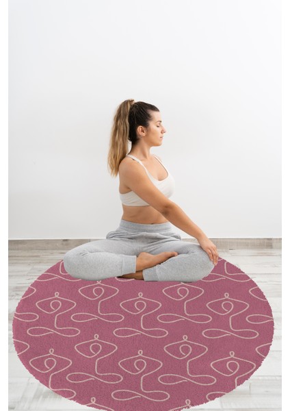 Yoga, Meditasyon,burçlar ve Mandala Temalı, Meditasyon Halısı 53
