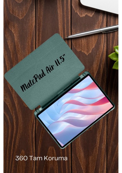 Matepad Air 11,5 Inç Uyumlu Kalemlikli 360 Tam Koruma Sağlayan Tablet Kılıfı