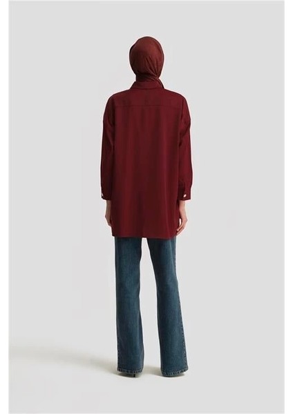Gömlek ORTD8300-1 Bordo