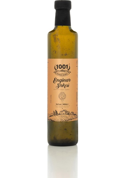 Enginar Sirkesi 500ML - Doğal Fermanyasyon