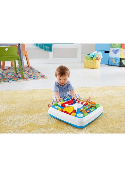 DRH44 Fisher-Price® Yaşa Göre Gelişim Eğitici Köpekçiğin Aktivite Masası Türkçe ve Ingilizce