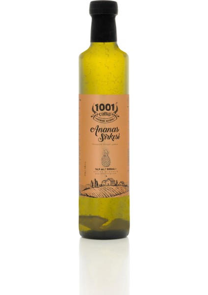 Ananas Sirkesi 500ML - Doğal Fermanyasyon
