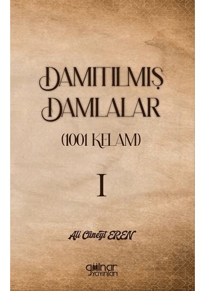 Damıtılmış Damlalar (1001 Kelam) I - Ali Cüneyt Eren