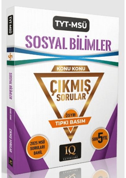 Msü Sosyal Bilimler Konu Konu Çıkmış Sorular