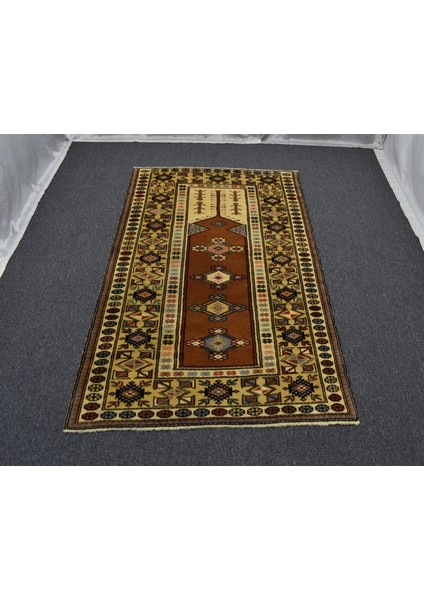 El Dokuma Otantik Kirman Bozalan Milas Muğla Yün Halı 5712