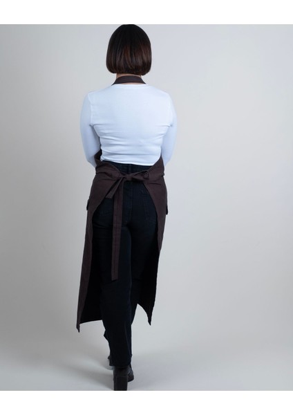 Boyundan Ayarlanabilir Çift Kullanımlı Şef Garson Barista Mutfak Atölye Çömlek Iş Hobi Önlüğü indirimleri