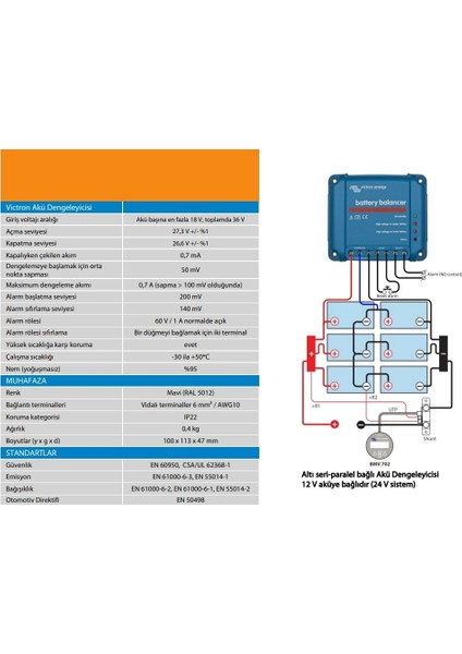 Battery Balancer Akü Şarj Dengeleyicisi fırsatları