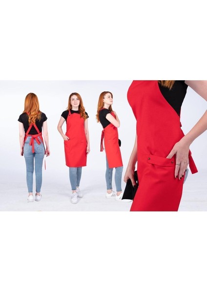 Kişiye Özel Su Itici Iş Atölye Seramik Resim Barista Garson Güzellik Salonu Chef Mutfak Önlüğü indirimleri