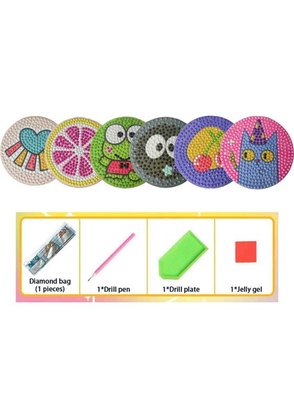 Bardak Altlığı Elmas Boyama Seti fiyatları