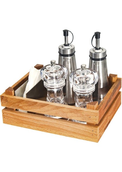 Biradlı Ahşap Kasalı Beşli Değirmen