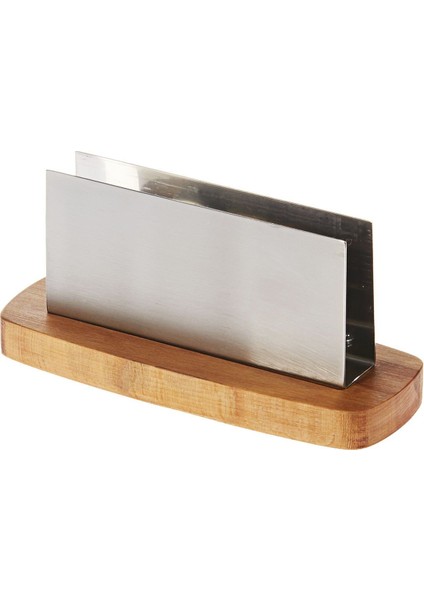 Ahşap Standlı Dikdörtgen Peçetelik