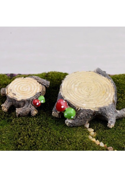 Terrarium Için 4,9cm Mantar Ağaç Kütüğü Silikon Kalıp K-375 indirimleri