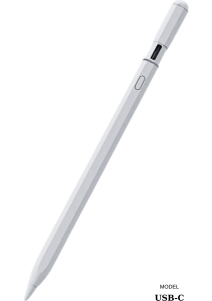 Apple iPad Pencil 11 Nesil 11" 2025 A16 M3 Uyumlu Avuçiçi Red Eğim Özellikli Bluetoothlu Dokunmatik Kalem