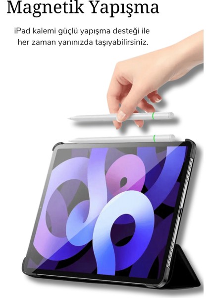 Apple iPad Pencil 11 Nesil 11" 2025 A16 M3 Uyumlu Avuçiçi Red Eğim Özellikli Bluetoothlu Dokunmatik Kalem