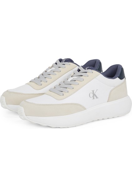 Beyaz Erkek Sneaker Athleısure Runner Laceup Mıx modelleri