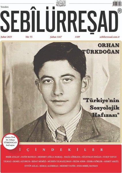Sebilürreşad Dergi 1109. Sayı (Şubat 2025)