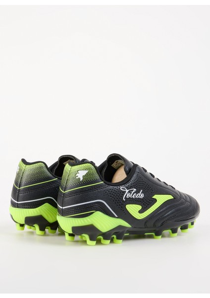 Siyah Erkek Çocuk Futbol Ayakkabısı TOJS2501AG-TOLEDO Jr 2501 Negro Art
