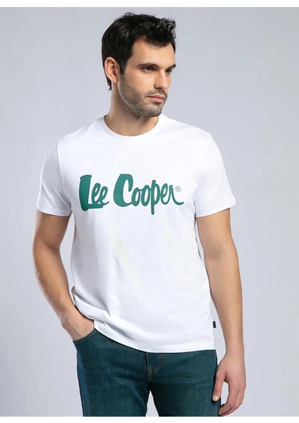 Bisiklet Yaka Beyaz Erkek T-Shirt 252 Lcm 242001 Londonlogo Beyaz-Y fiyatları