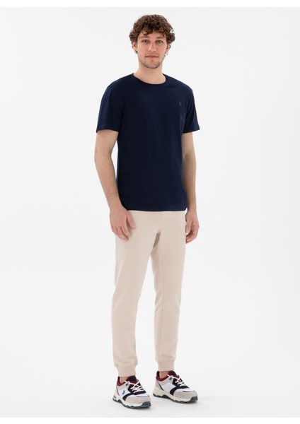Lastikli Bel Slim Fit Gri Erkek Eşofman Altı Herold