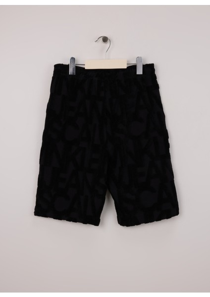 Lastikli Bel Regular Fit Siyah Erkek Çocuk Şort IB0IB02426BEH fiyatları