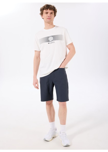 D5SM-TST3835 Ekru Bisiklet Yaka Relaxed Baskılı Erkek T-Shirt fiyatları