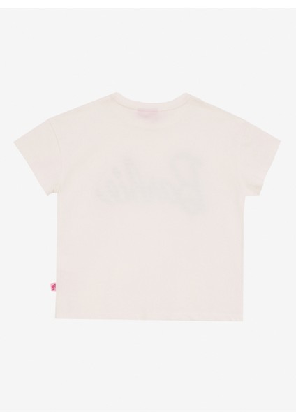 Baskılı Ekru Kız Çocuk T-Shirt BRB5SG-TST6001 fiyatları