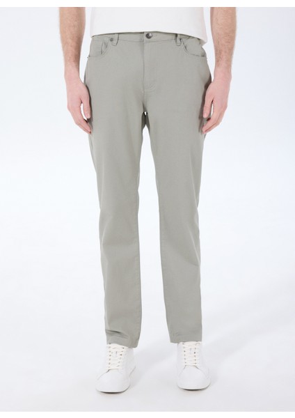 Normal Bel Normal Paça Haki Erkek Chino Pantolon FC5SM-PNT 2019 modelleri