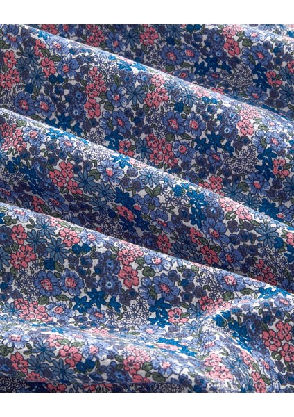 Petit Chamomile Baskılı Çift Kişilik Pike Takımı 200 x 220 cm Pembe