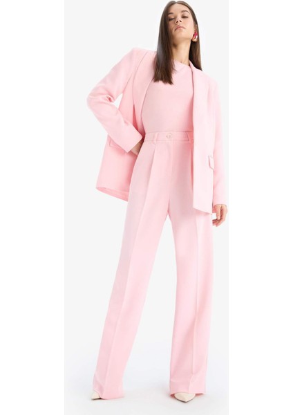 Afra x Defacto Oversize Geniş Kalıp Krep Blazer CEKET E8778AX25SM indirimleri