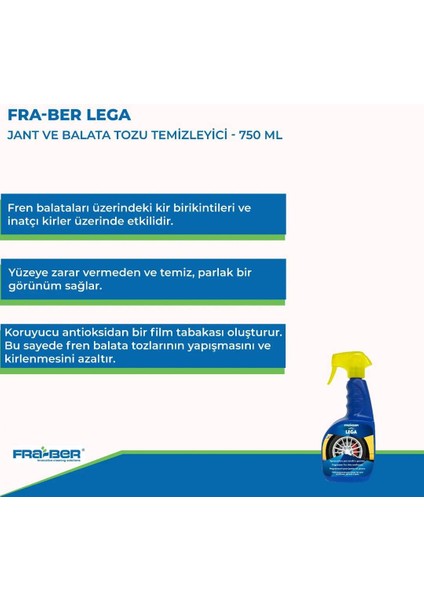 Lega Jant, Balata, Toz Temizleyici, Parlatıcı 750 Ml fiyatları
