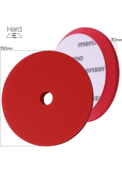 Heavy Cut Premium Kırmızı Pasta Süngeri 150mm fiyatları