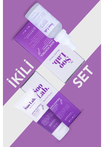 Kontrol Bakım Kremi ve Serumu | Arbutin, Azelaic Acid, Salicylic Acid, Hyaluronic Acid modelleri