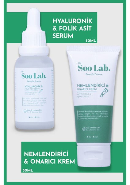 Nemlendirici ve Onarıcı Bakım Kremi ve Serum | Panthenol, Allantoin, Ceramid, Peptide, Hyaluronic Acid fiyatları