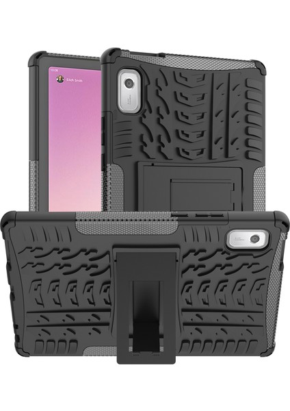 Lenovo Tab M9 Kickstand Pc + Tpu Darbeye Dayanıklı Tablet Kapağı (Yurt Dışından)